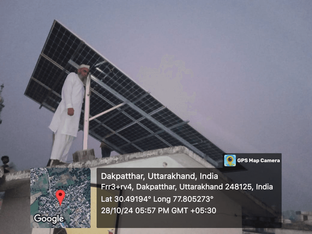 Residential solar — Vikasnagar, Dehradun, Uttarakhand