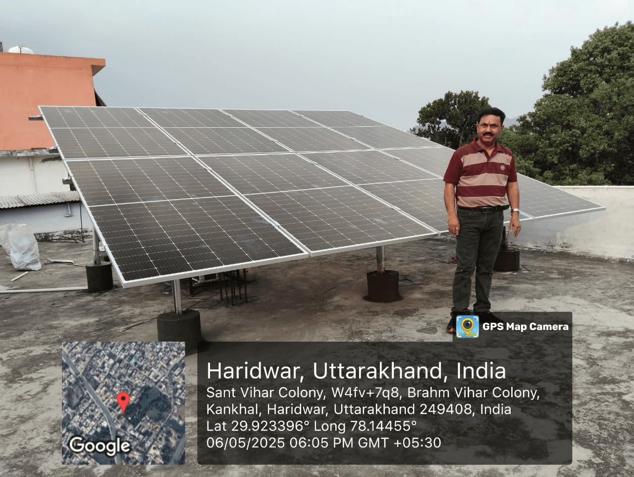 Residential solar — Kankhal, Haridwar, Uttarakhand